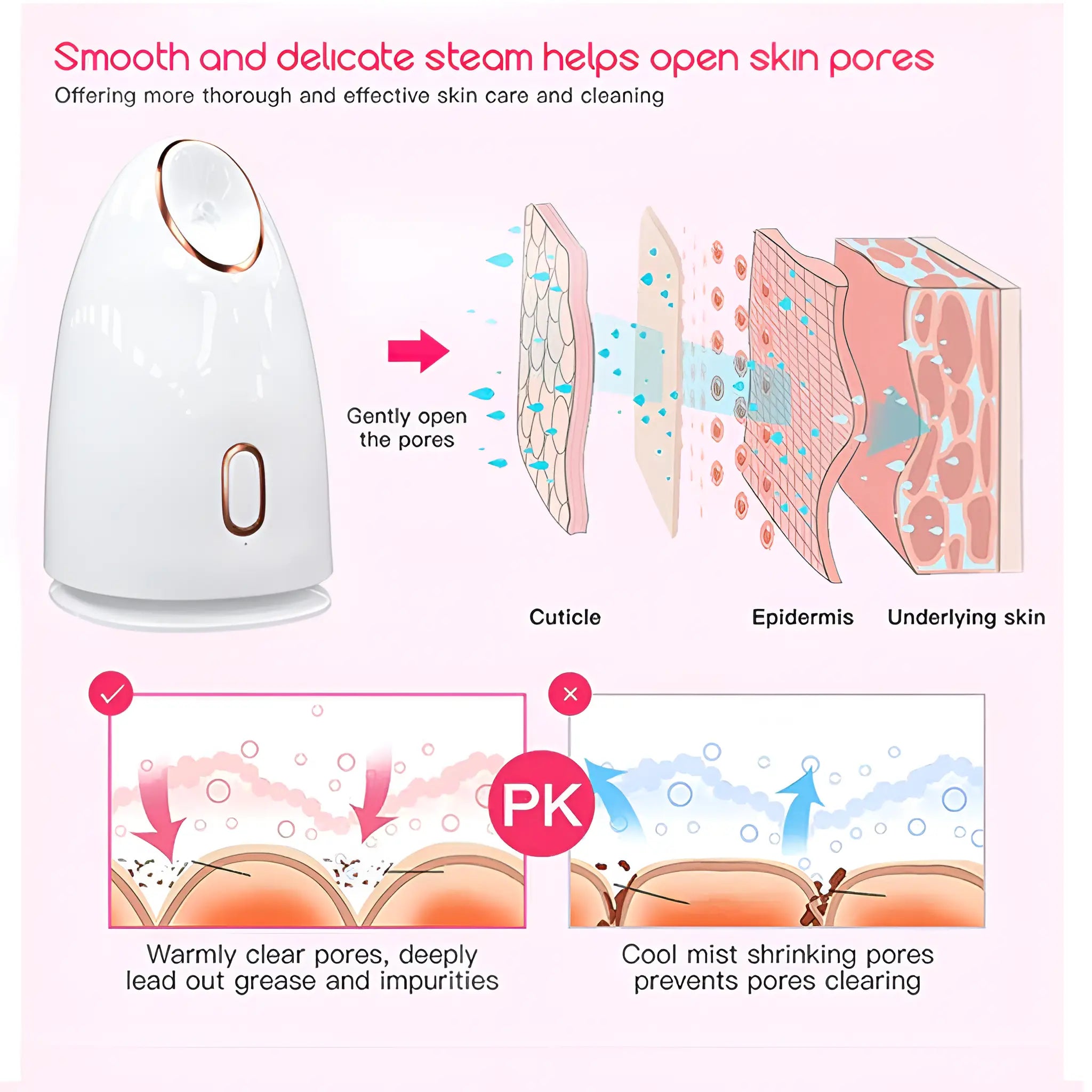 Nano Mist Facial Steamer