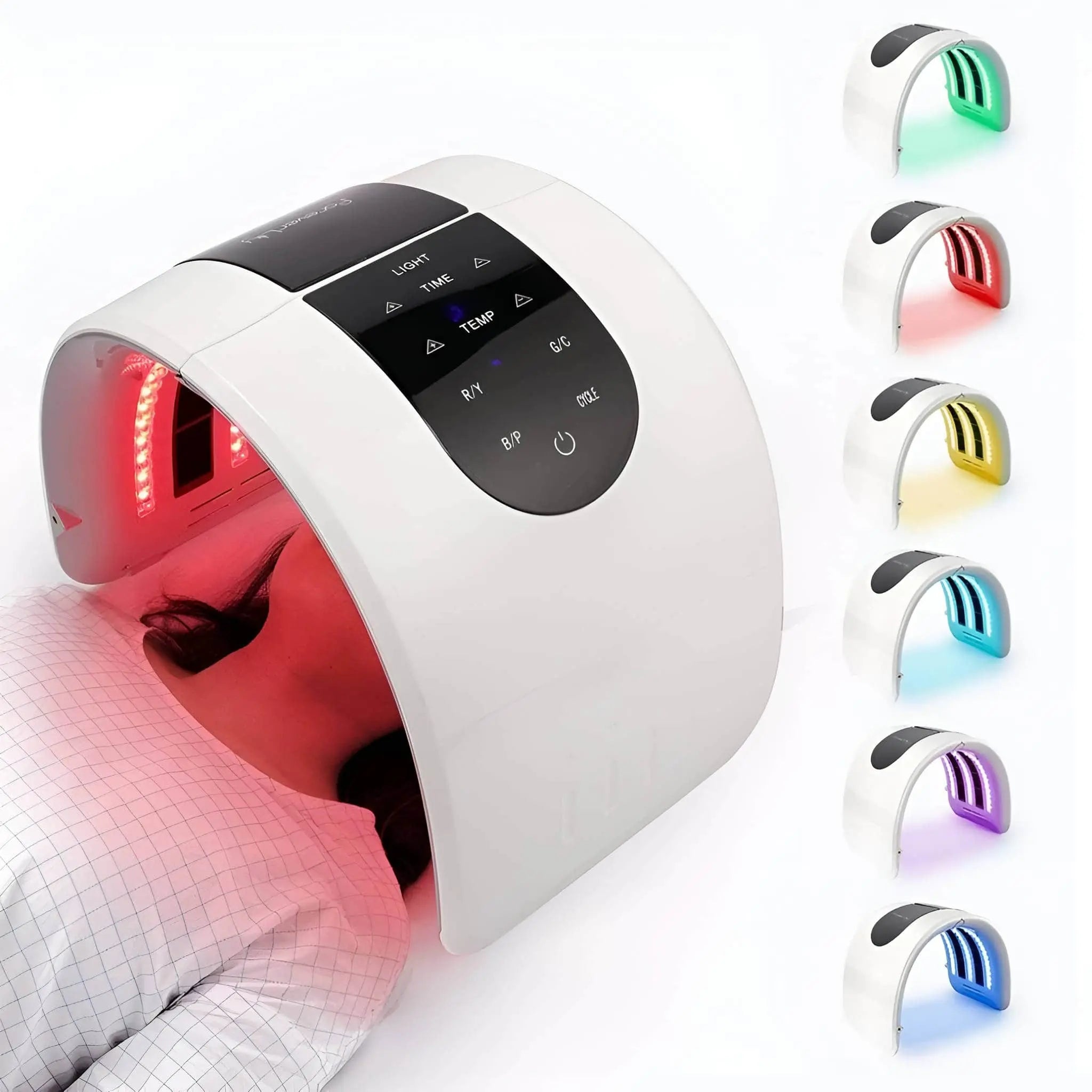 7-Color PDT Photon LED Therapy Mask with Red Light Therapy