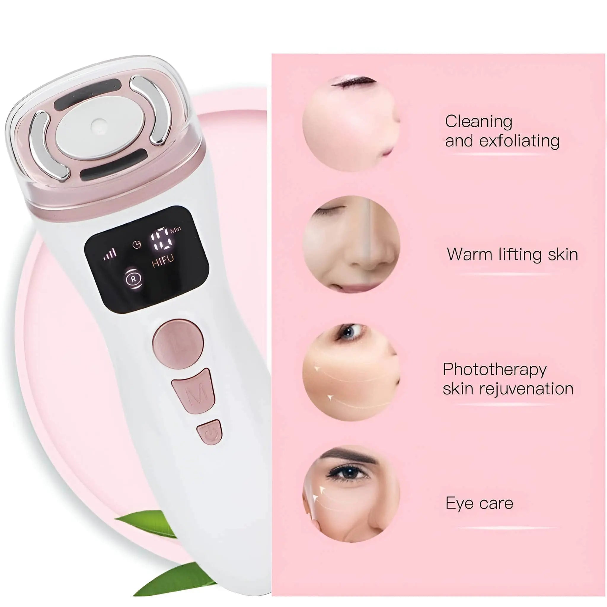 HiFU RF Ultrasonic Facial Machine For Skin Tightening