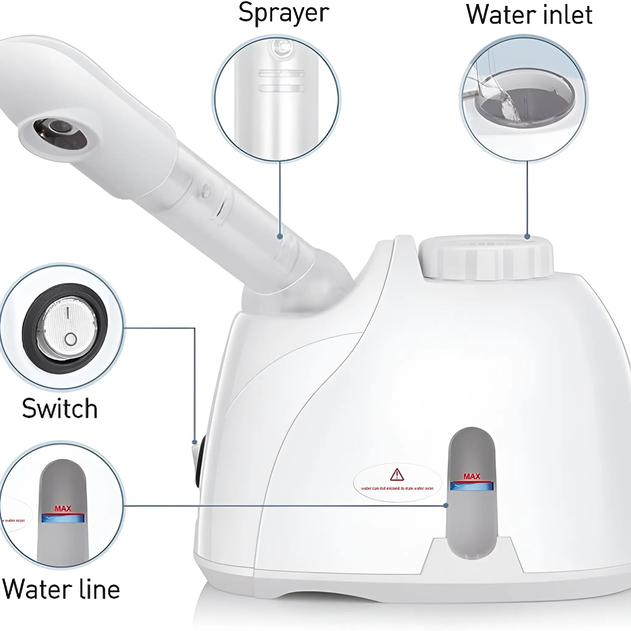 MystMist Facial Steamer and Hydrator