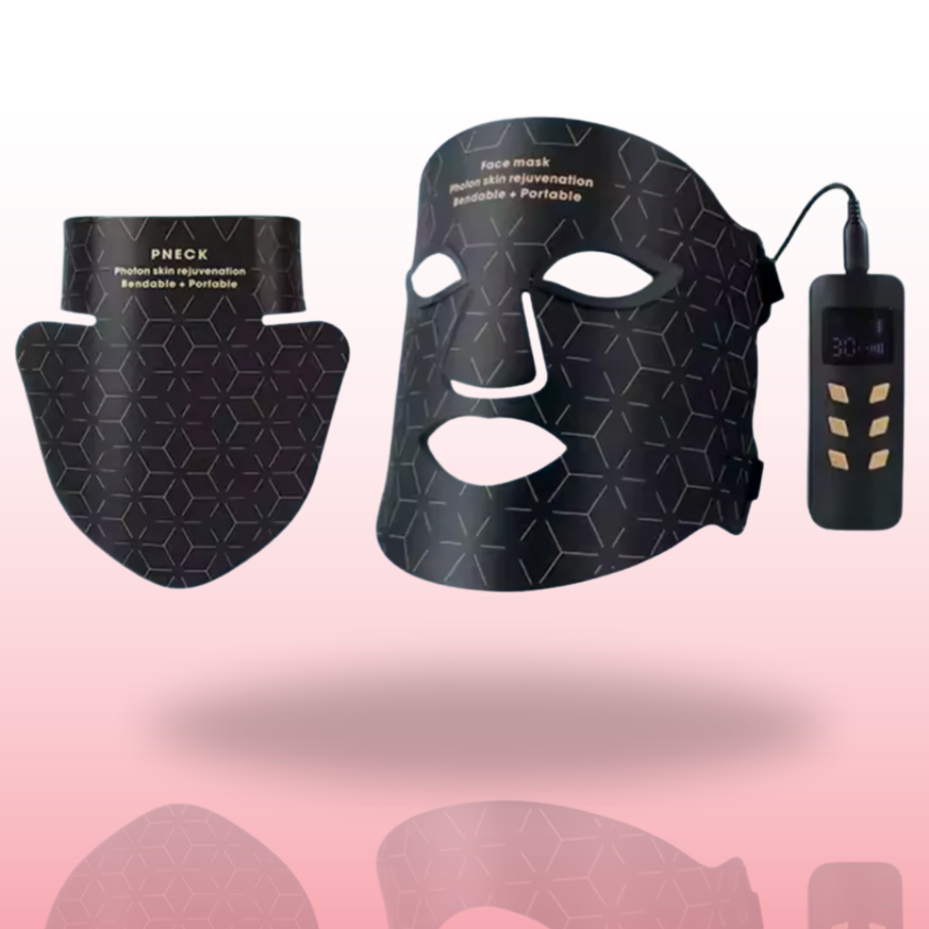 Experience the Transformative Silicone LED Facial Mask