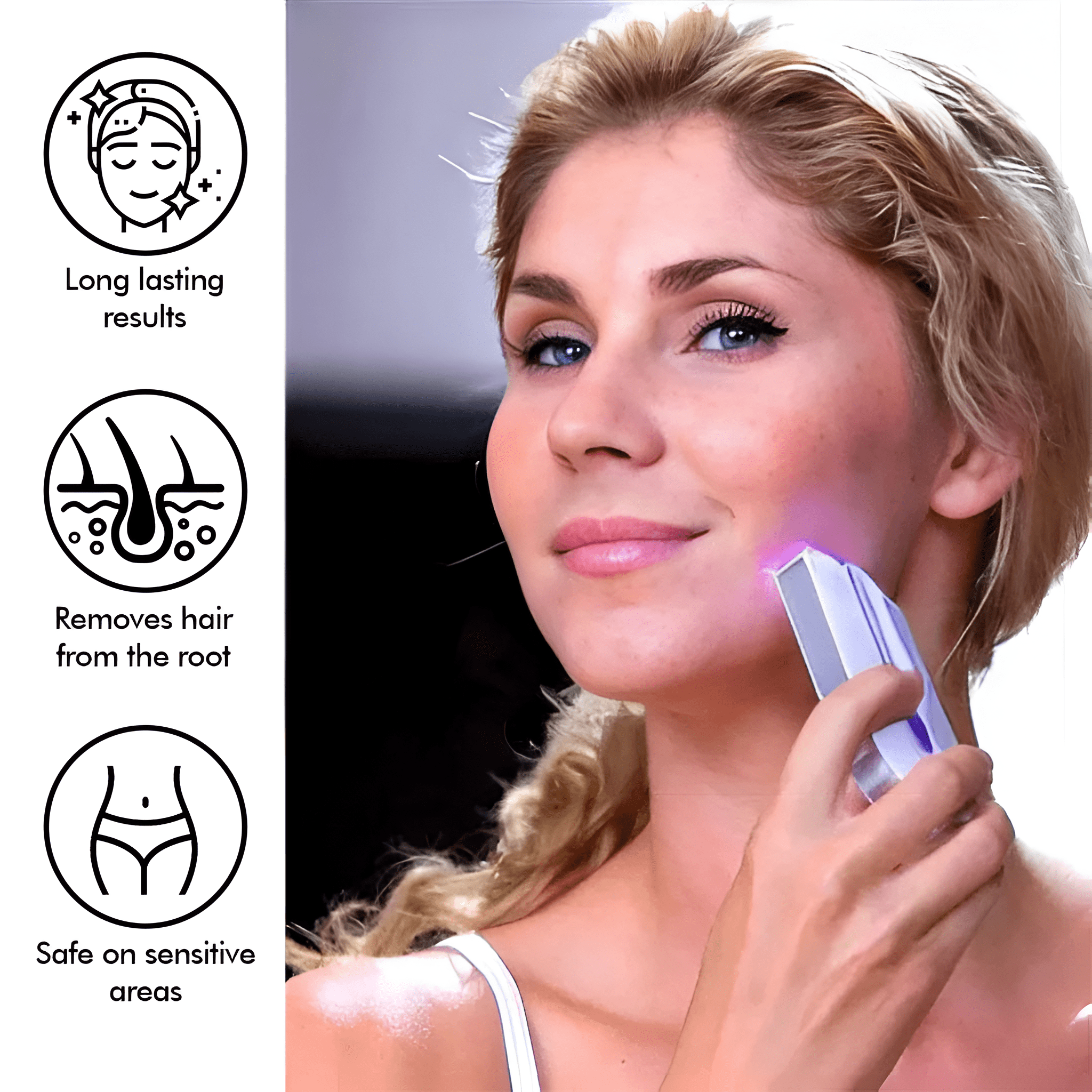 2023 Lumishave Rechargeable Silky Smooth Epilator