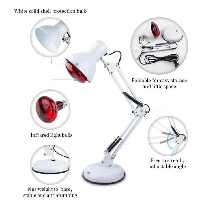 Infrared Heating Red Light for Muscles and Joint Relief