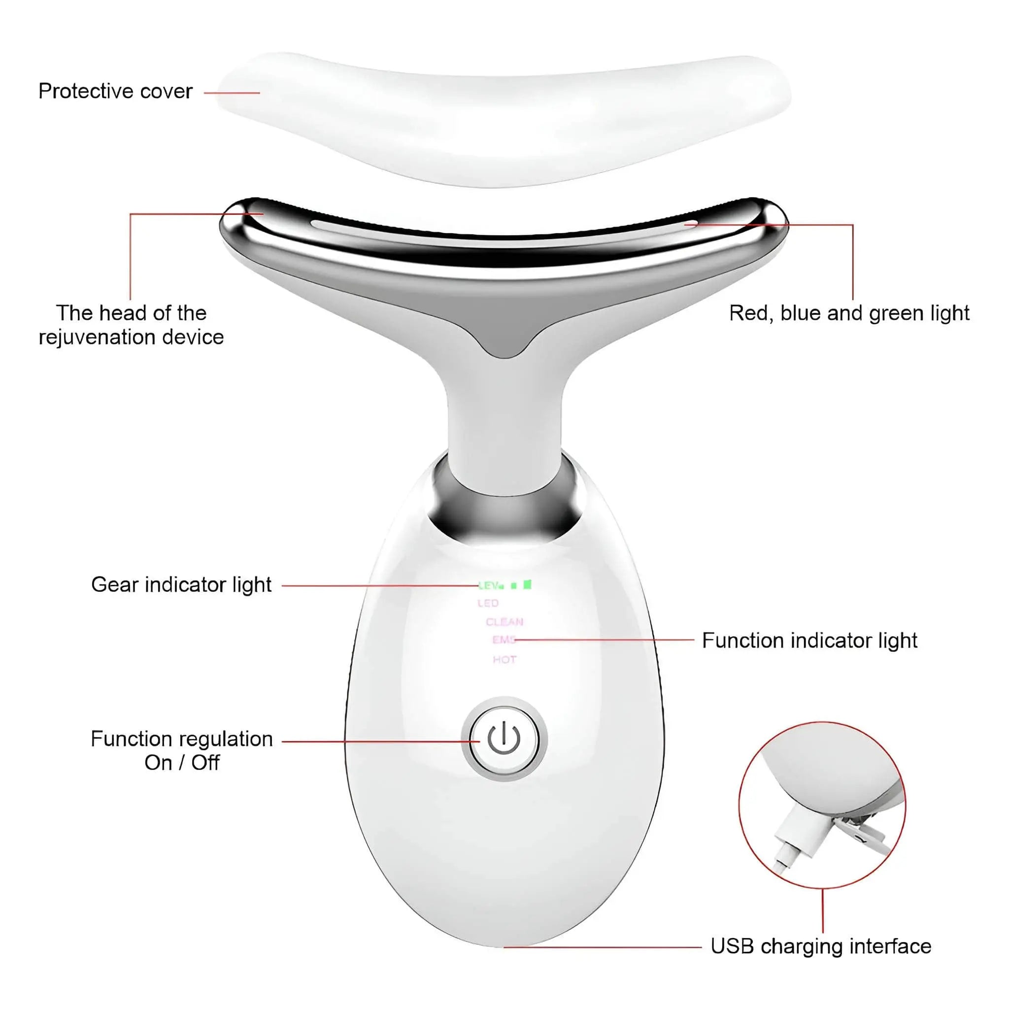 Anti Wrinkle Face Massager for Neck & Face Sculpting Great For Anti-Aging
