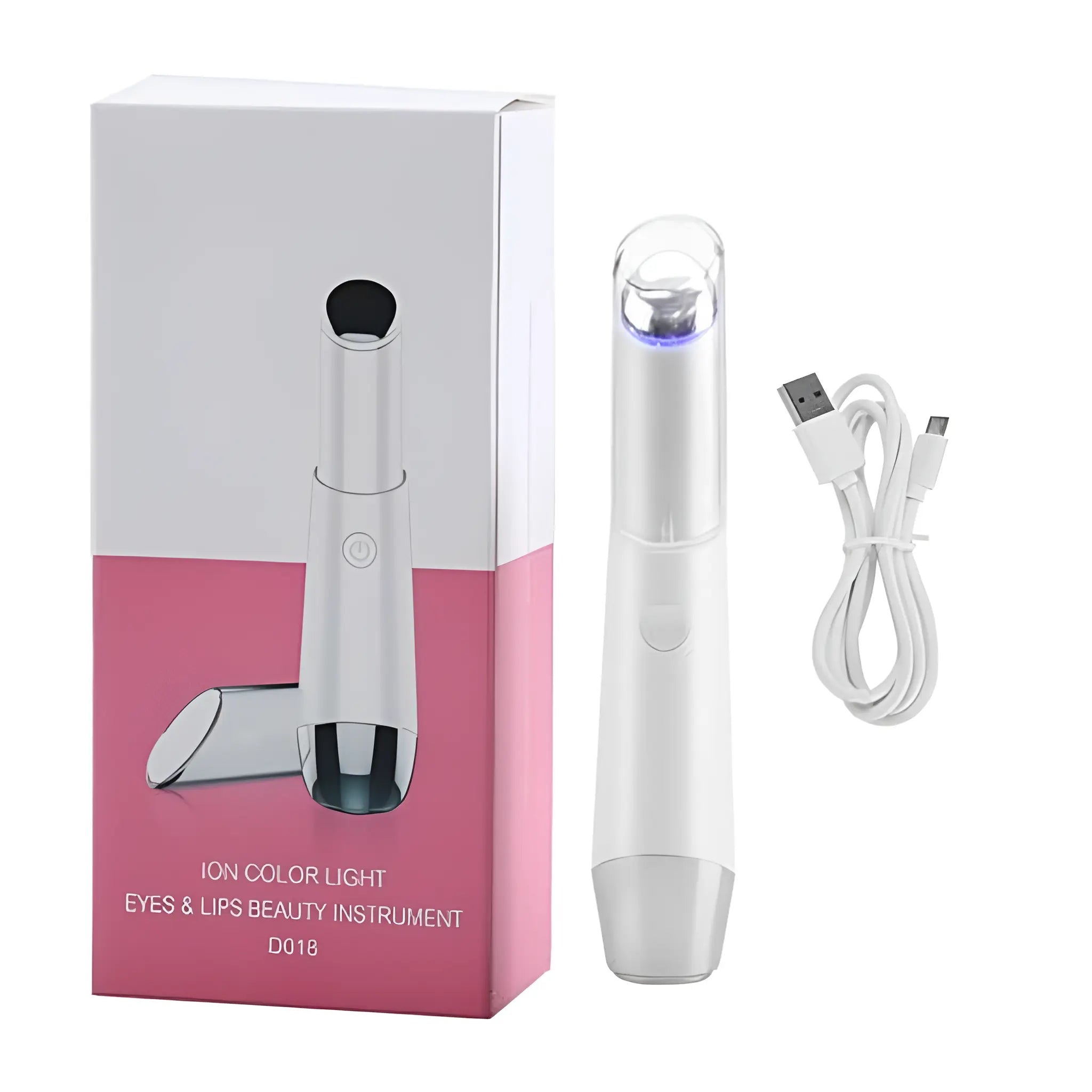 Eyelid Massager Pen with Sonic Vibration for Crows Feet and Eye Bags