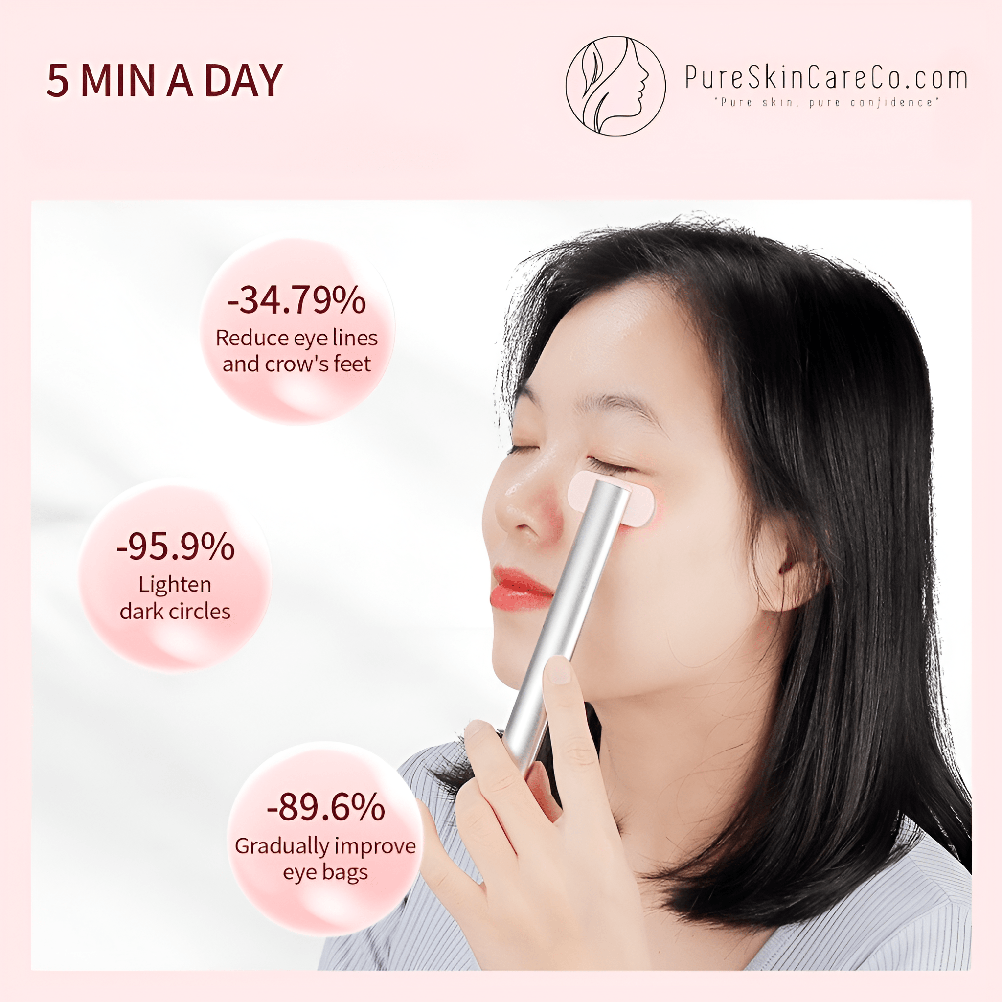 Radiant Skincare Red LED Wand For Glowing Radiant Skin