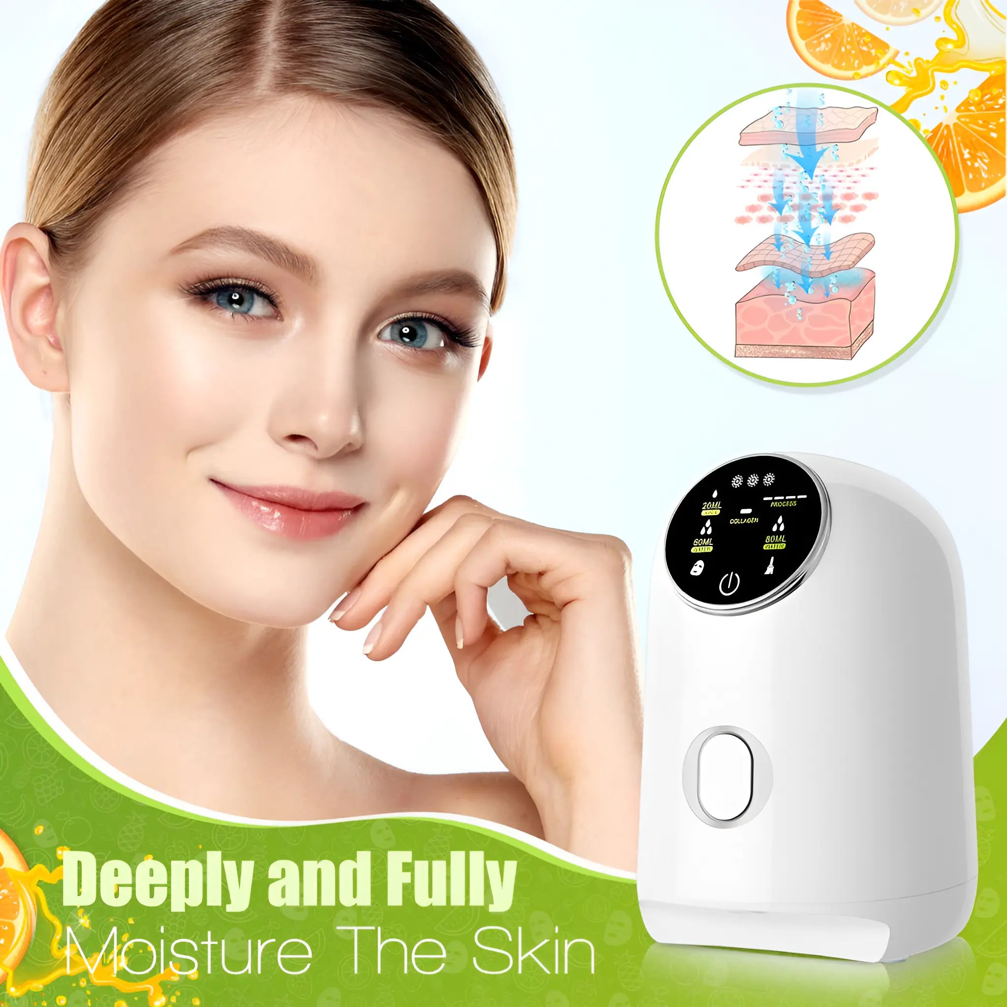 Facial Mask Machine Collagen Fruit Vegetable DIY