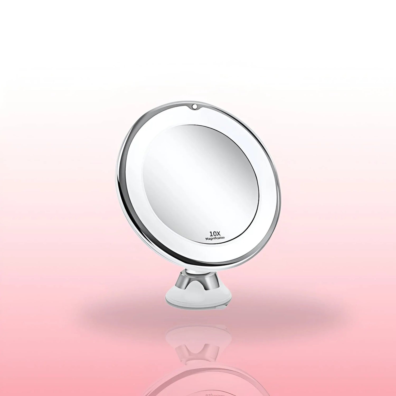 Magnifying Lighted Makeup Mirror with 360° Rotation