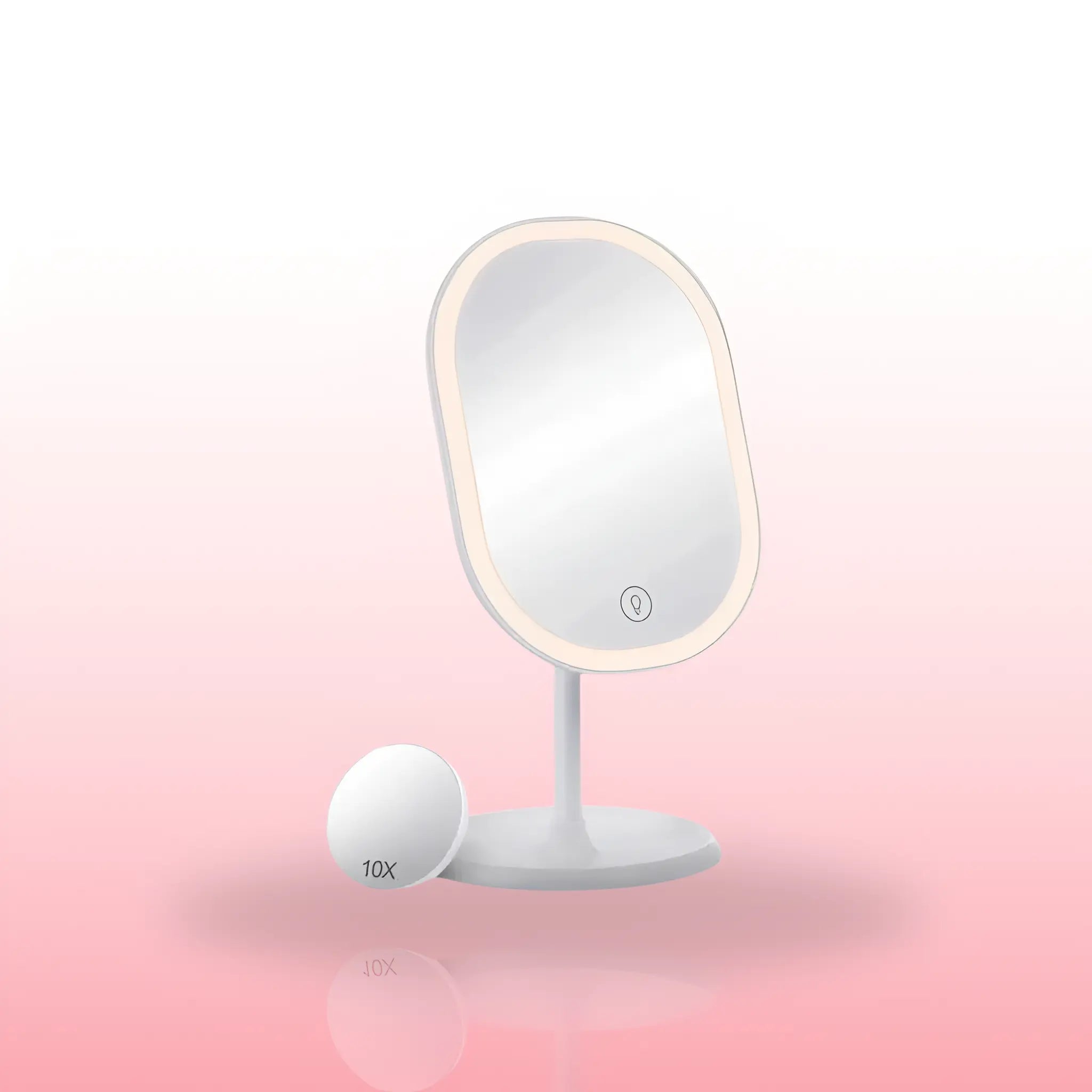 Magnifying Makeup Mirror USB Rechargeable 180-Degree Rotation
