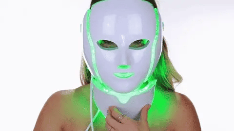 LED Face Mask with Red Light Therapy for Facial Treatment