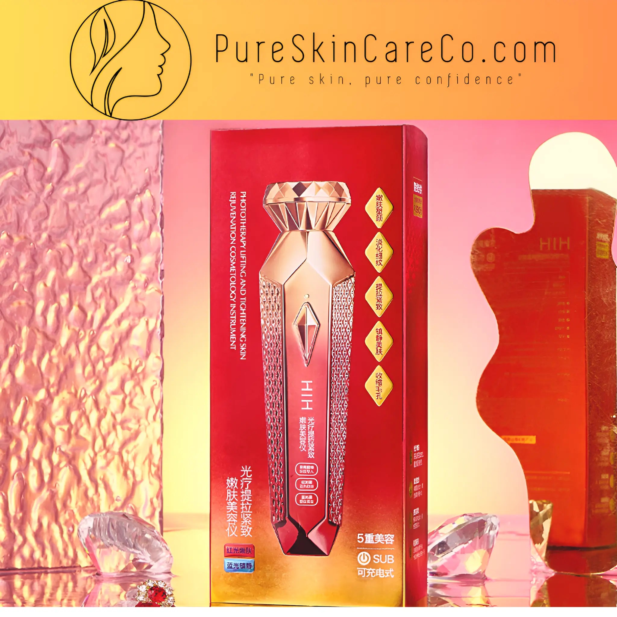 Red Light Therapy for Face Lifting - Tightening