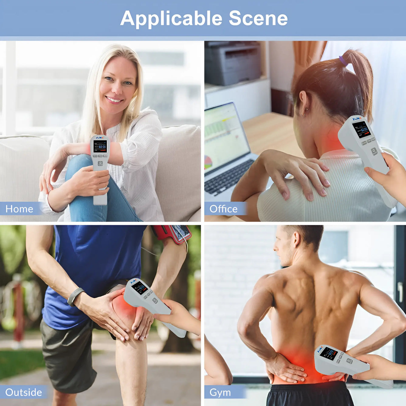 Deep Tissue Red Laser Therapy for Pain Relief and Recovery