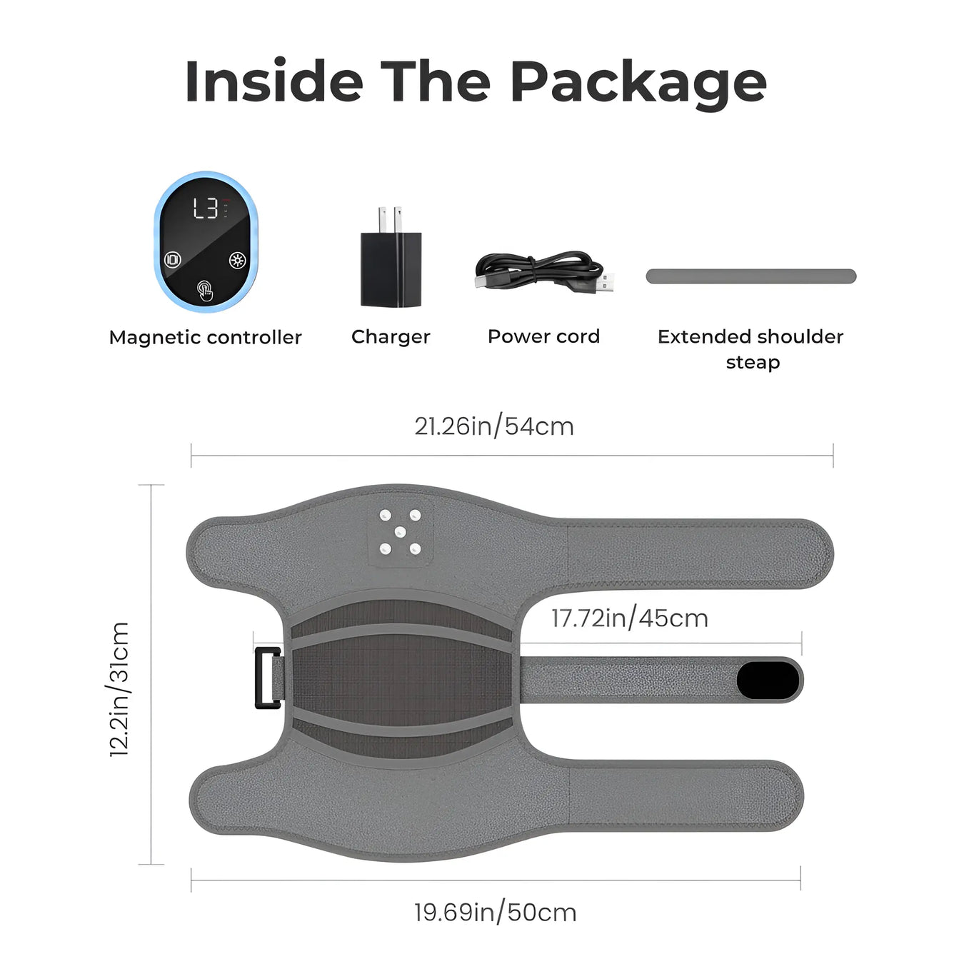 Infrared Knee Massager with Heating and Vibration for Knee Pain and Arthritis