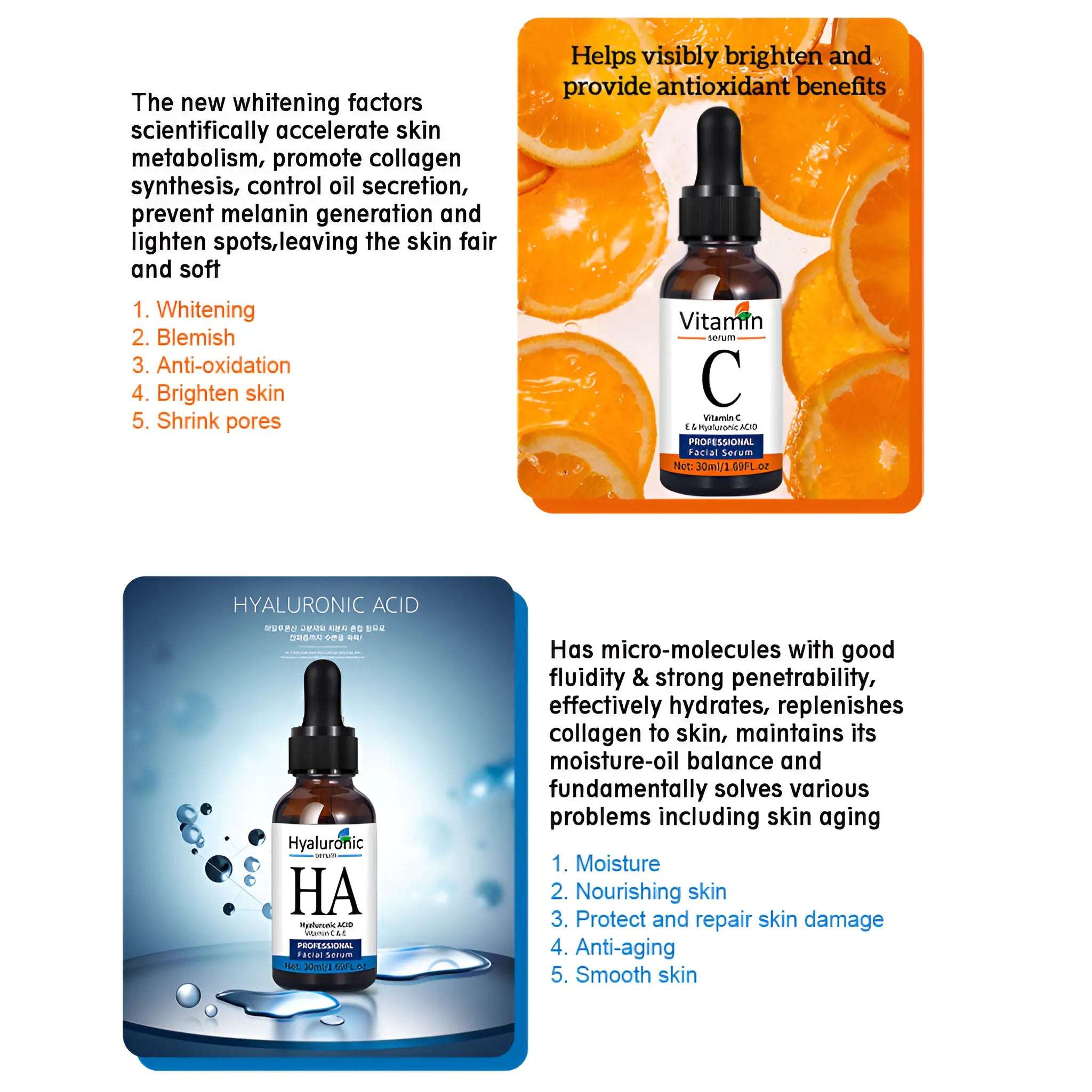 SkinCare Set for Anti Aging & Wrinkles