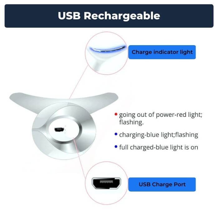 Neck Massager for Anti Wrinkles and Fine Lines